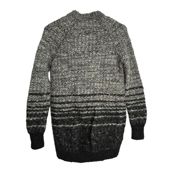 Victoria's Secret Dark & Light Gray Zip Up Cardigan, XS, Pre-owned - Picture 2 of 7